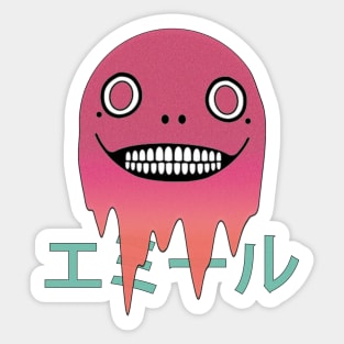 Emil Head Nier (Red) Sticker